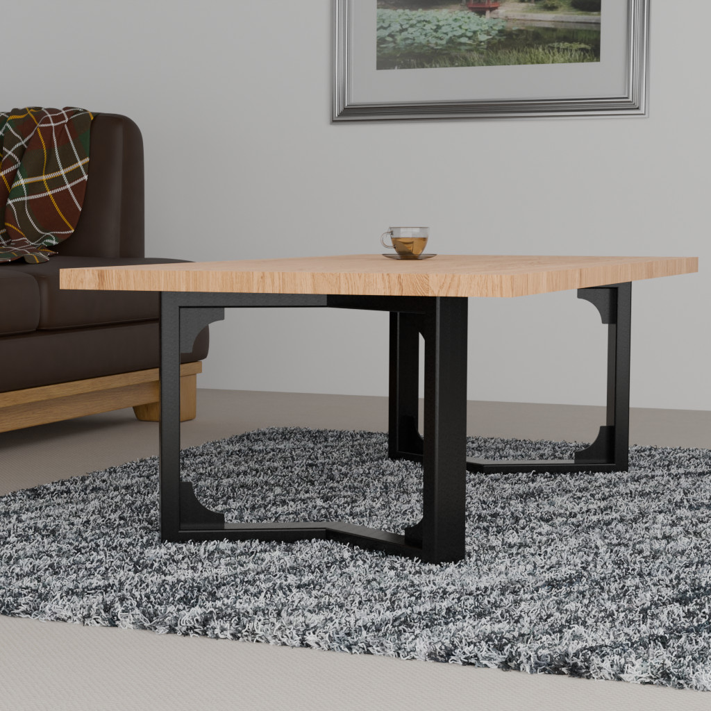 Table basse avec pieds Mira