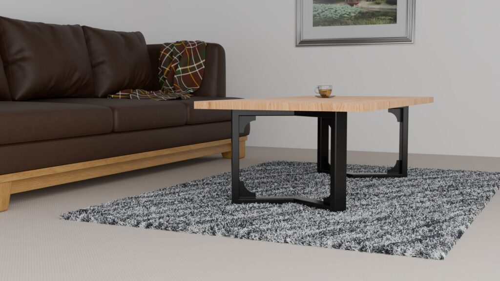 Table basse avec pieds Mira